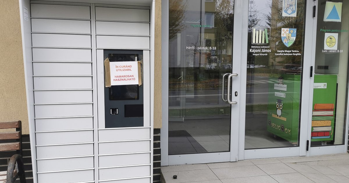 Nem használhatók a könyvautomaták